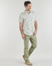 Camicia a maniche corte Deeluxe WILSON SH M op&eacute; Beige Camicie a maniche corte Uomo - 3