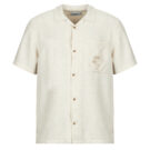 Short-sleeved shirt Deeluxe ZALTOR SH M Beige Men's Short Sleeve Shirts - 1