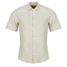 Camicia a maniche corte Only & Sons ONSCAIDEN LIFE SS SOL RES LINEN Beige Camicie a maniche corte Uomo - 1