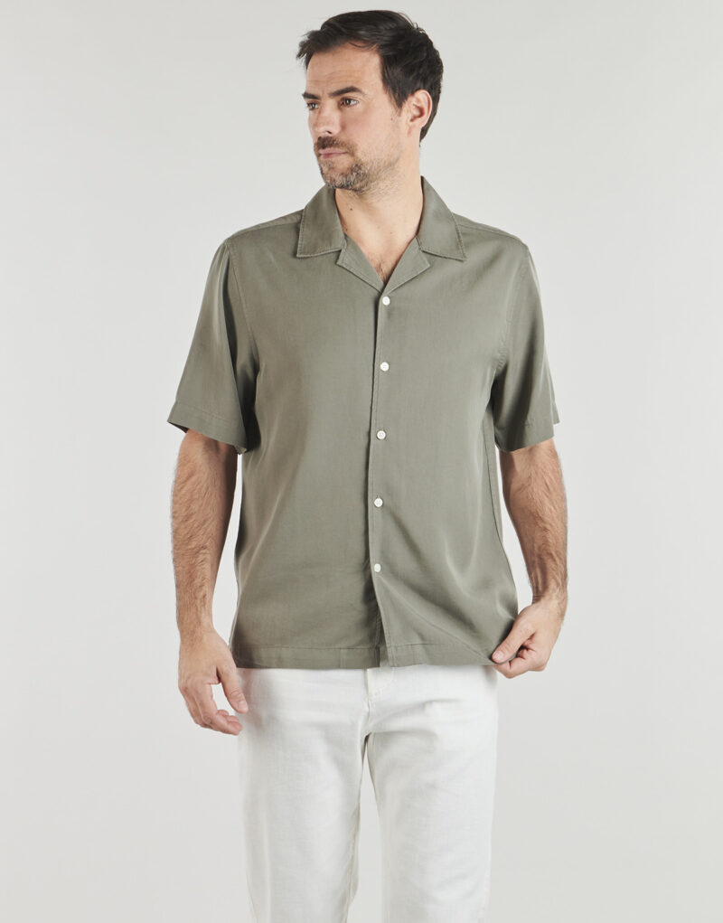 Kurz&auml;rmeliges Hemd Only & Sons ONSPERU SS REG TENCEL Grau Kurz&auml;rmeliges Hemd Mann - 2