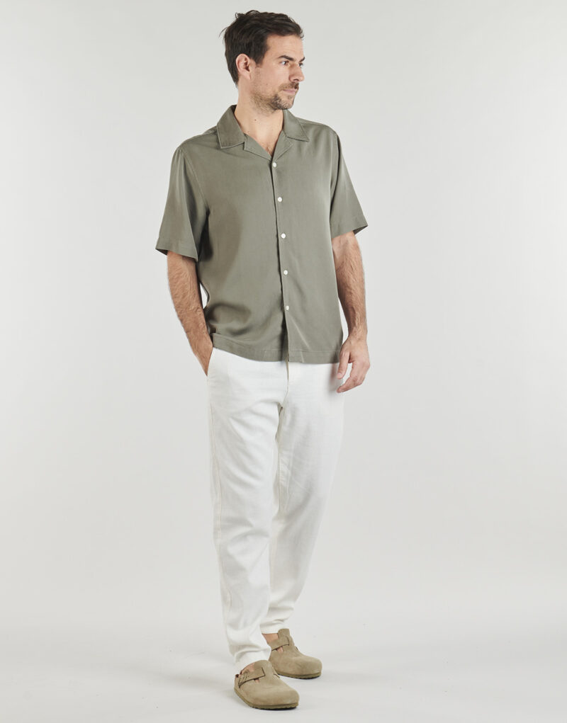 Kurz&auml;rmeliges Hemd Only & Sons ONSPERU SS REG TENCEL Grau Kurz&auml;rmeliges Hemd Mann - 3