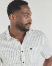 Camicia a maniche corte  Quiksilver  APERO CLASSIC SS  Bianco Camicie a maniche corte Uomo - 5