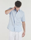 Camisa de manga corta Teddy Smith C-PIETRO MC Azul Camisas de manga corta Hombre - 2