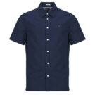 Camicia a maniche corte Tommy Jeans TJM REG SEERSUCKER SHIRT EXT Marine Camicie a maniche corte Uomo - 1