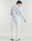 Long sleeved shirt Gant REG CLASSIC POPLIN BANKER SHIRT Blue - Men's Long Sleeve Shirts - 4