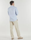 Camicia a maniche lunghe  Selected  SLHSLIMCLAY LINENBLEND  Blu -  Camicie a maniche lunghe Uomo - 4