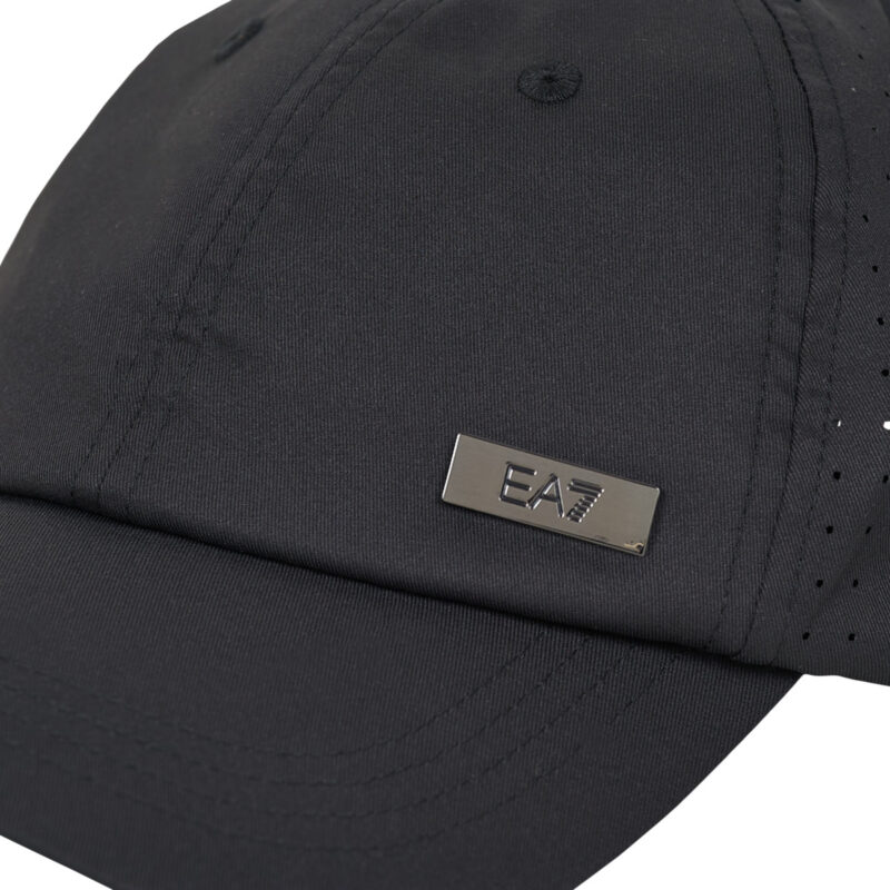 Casquette Emporio Armani EA7 TRAIN PREMIUM U CAP Noir Casquettes Homme - 3