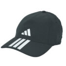 Casquette de baseball adidas 3 bandes CLIMAPROOF noire pour homme - 1