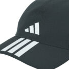 Casquette de baseball adidas 3 bandes CLIMAPROOF noire pour homme - 3