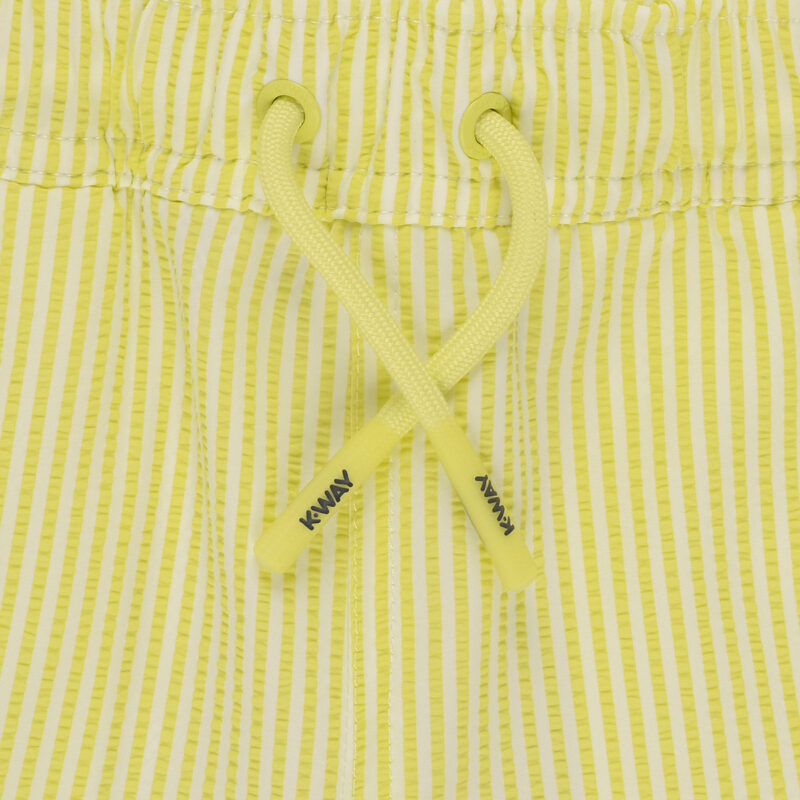 Costume / Bermuda da spiaggia ragazzo K-Way P. HAZEL STRIPES BEACH Giallo Bermuda da spiaggia Bambino - 3