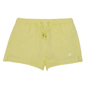 Costume / Bermuda da spiaggia ragazzo K-Way  P. HAZEL STRIPES BEACH  Giallo K-Way 8055037724162
