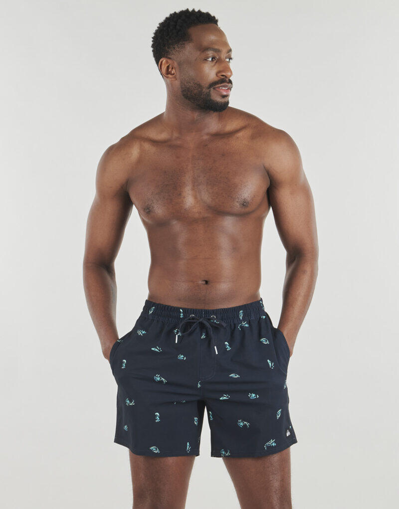 Quiksilver Stretch-Print-Volley-Shorts, 16 Marine Beach Shorts / Bermuda-Shorts f&uuml;r Herren - 2