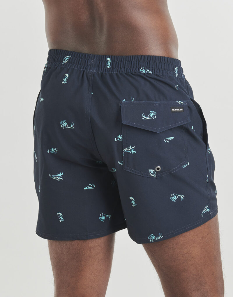 Quiksilver Stretch-Print-Volley-Shorts, 16 Marine Beach Shorts / Bermuda-Shorts f&uuml;r Herren - 4