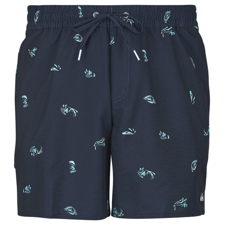 Quiksilver Stretch-Print-Volley-Shorts, 16 Marine Beach Shorts / Bermuda-Shorts f&uuml;r Herren - 1