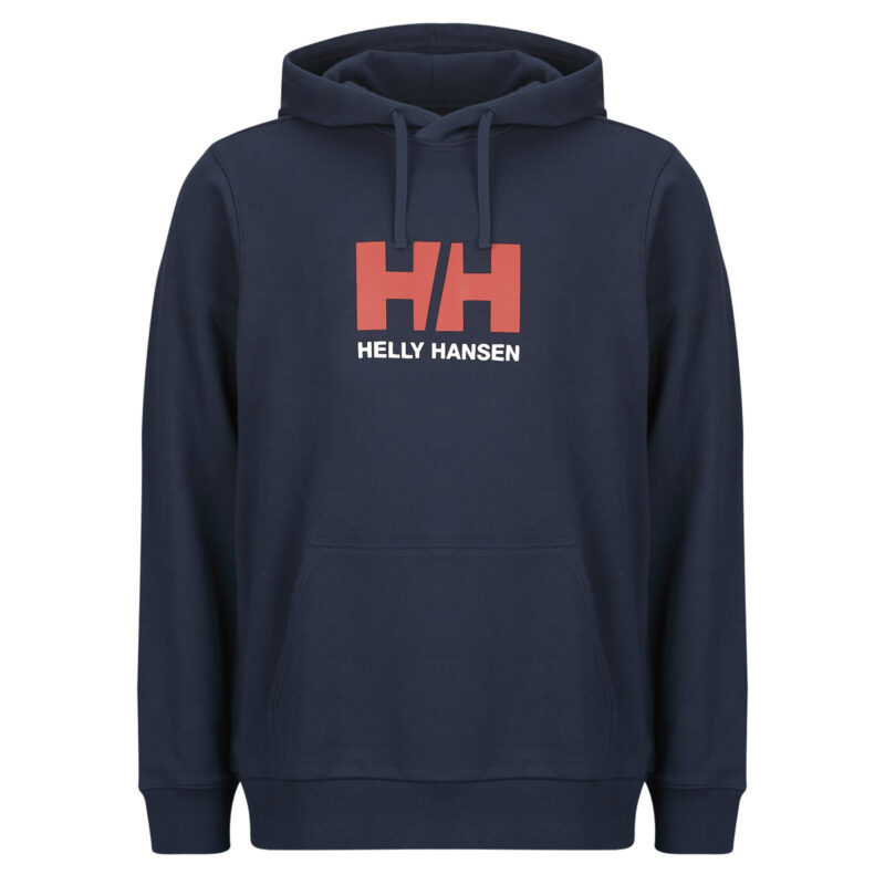 Felpe mit Cappuccio Helly Hansen LOGO HOODIE Marine Herren-Hoodies - 1