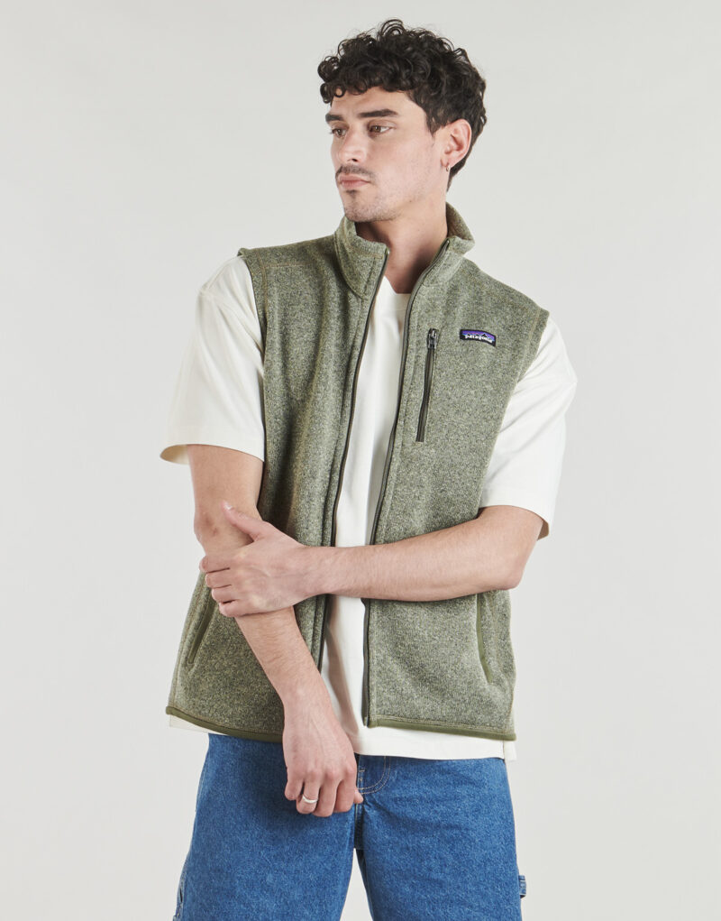 Patagonia M'S BETTER SWEATER VEST Khaki - Herren Sweatshirts - 2