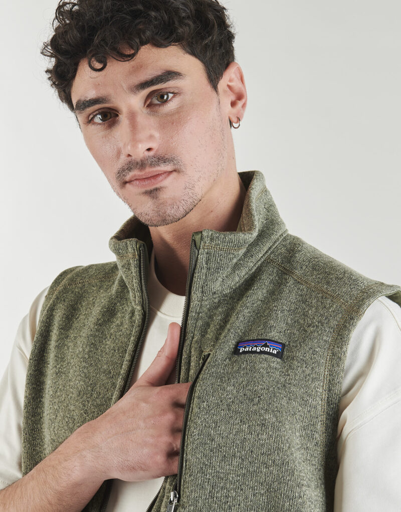 Patagonia M'S BETTER SWEATER VEST Khaki - Herren Sweatshirts - 5