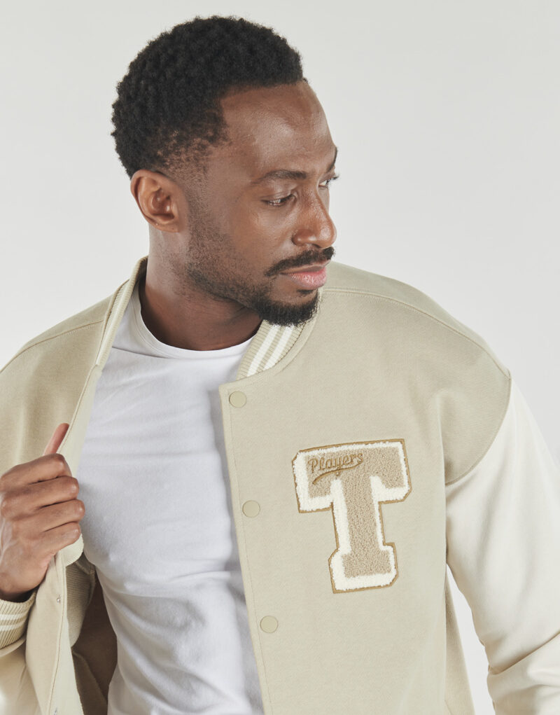 Teddy Smith G-ROMEO Beige Sweatshirt Herren Sweatshirts - 5