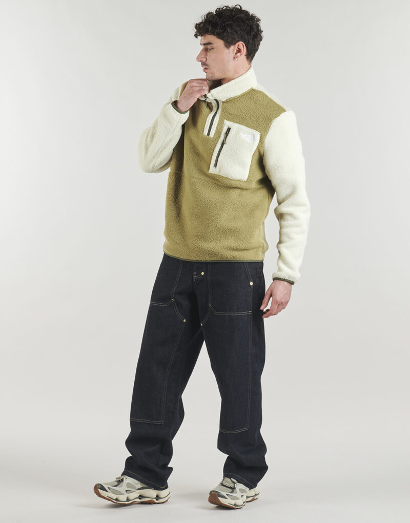 Felpa The North Face YUMIORI OFF PEAK 1/2 ZIP JACKET Beige Felpe Uomo - 3