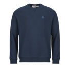 Felpe Timberland EXETER RIVER LOOPBACK CREW NECK SWEATSHIRT Marine - Felpe Abbigliamento Uomo - 1