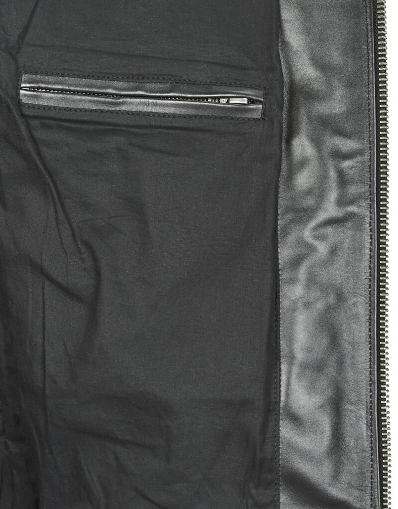 Giacca in pelle Schott LC 5100 LIGHT Nero Giacche in pelle Uomo - 6