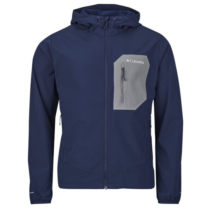 Columbia Tall Heights III Softshelljacke mit Kapuze, Marineblau, Herrenjacken - Gr&ouml;&szlig;e 1