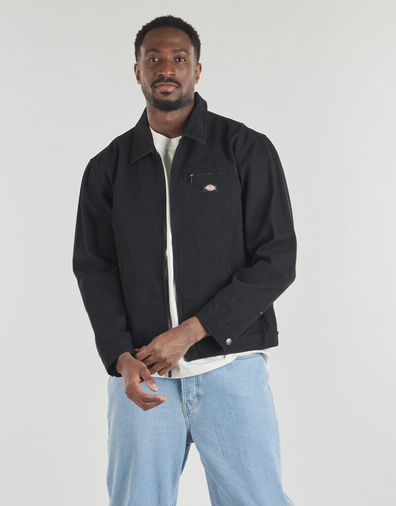 Chaqueta Dickies UNLINED CANVAS PAINTER JACKET BLACK Negra Chaquetas Hombre - 2
