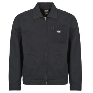 Giubbotto uomo Dickies  UNLINED CANVAS PAINTER JACKET BLACK  Nero Dickies 196013903749