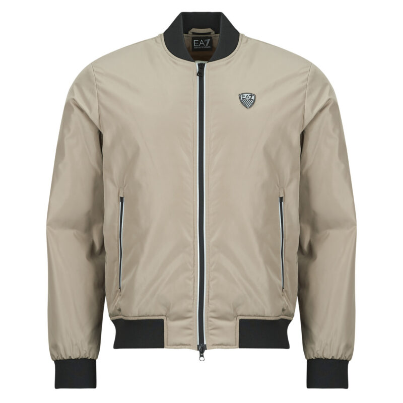 Jacke Emporio Armani EA7 TRAIN PREMIUM SHIELD JACKET 8NPB12 Beige Herrenjacken - 1