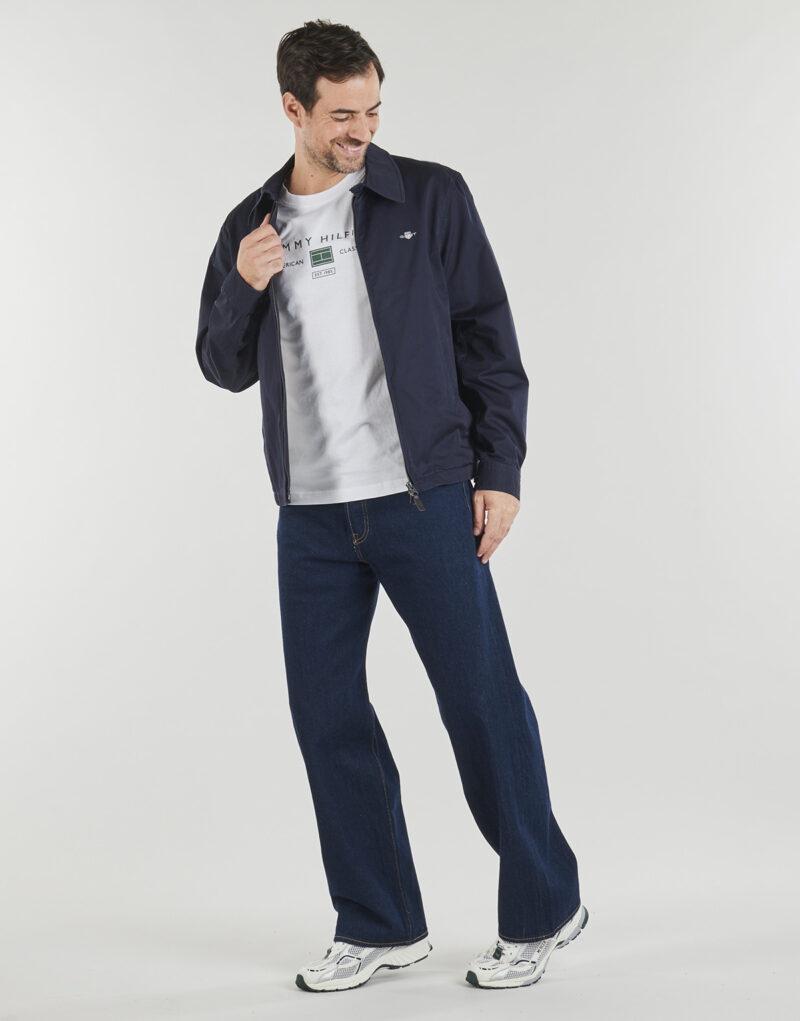 Jacket Gant COTTON WINDCHEATER JACKET Marine - Men's Jackets - 3