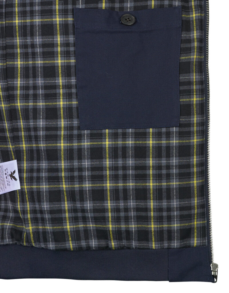 Giubbotto Lyle & Scott HARRINGTON JACKET Marine Giubbotti Uomo - 6