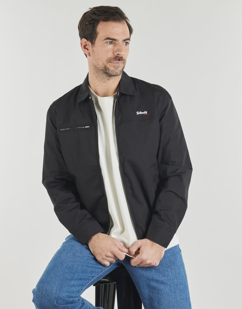 Veste Schott CADAMS Noir Vestes Homme - 5