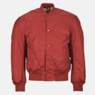 Chaqueta deportiva Schott roja para hombre - 1