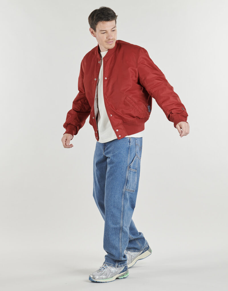 Chaqueta deportiva Schott roja para hombre - 4