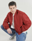 Chaqueta deportiva Schott roja para hombre - 5