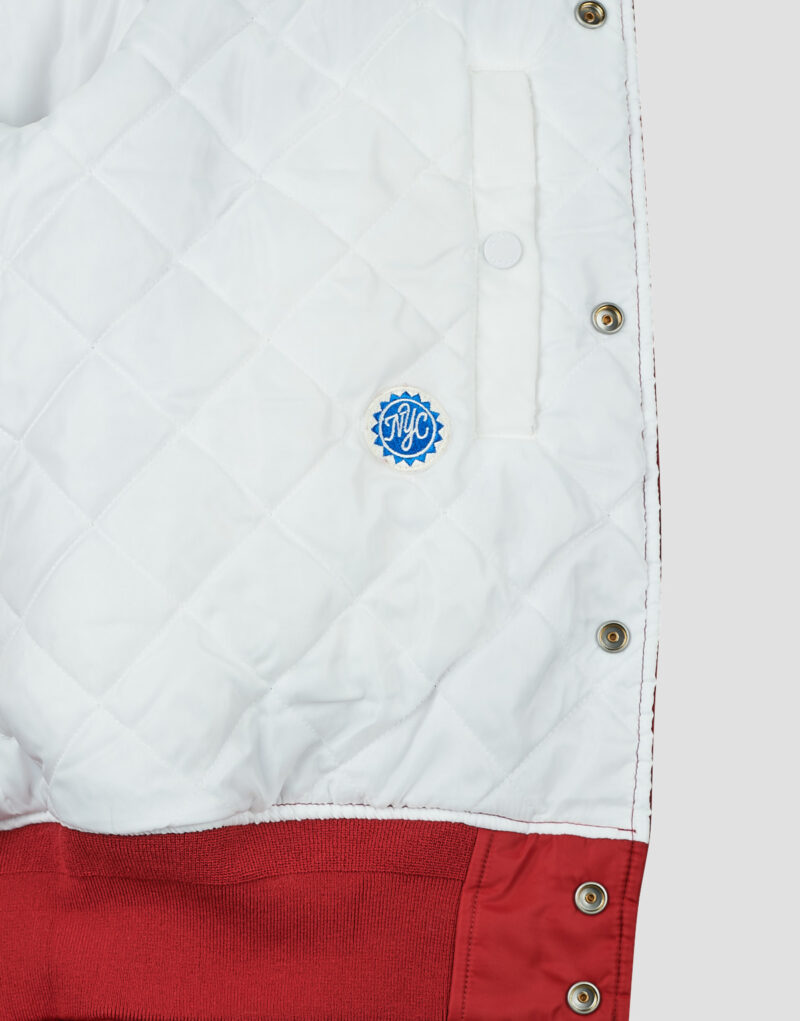 Chaqueta deportiva Schott roja para hombre - 7
