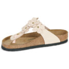 BIRKENSTOCK Gizeh Smooth / Pelle / Fiore / Light / Rosa / Regular Rosa Infradito Donna - 4