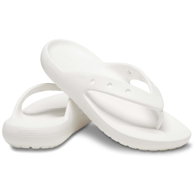 Crocs  CLASSIC CROCS FLIP  Bianco -  Infradito Uomo - 4