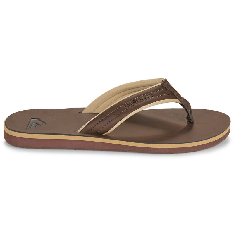 Quiksilver CARVER NUBUCK 26 Braune Flip-Flops Herren - 2
