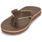 Quiksilver CARVER NUBUCK 26 Braune Flip-Flops Herren - 3