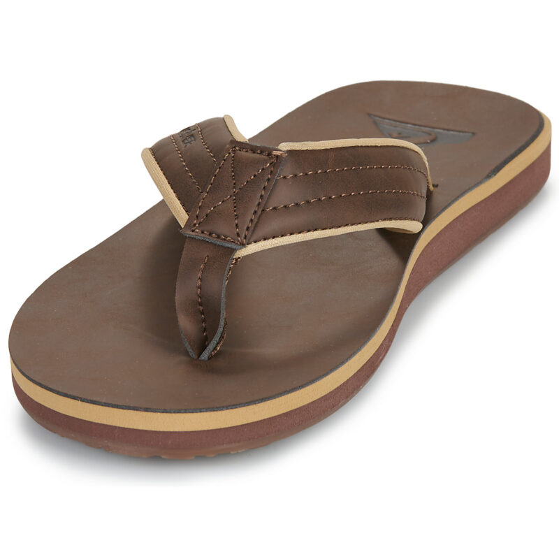 Quiksilver CARVER NUBUCK 26 Braune Flip-Flops Herren - 3