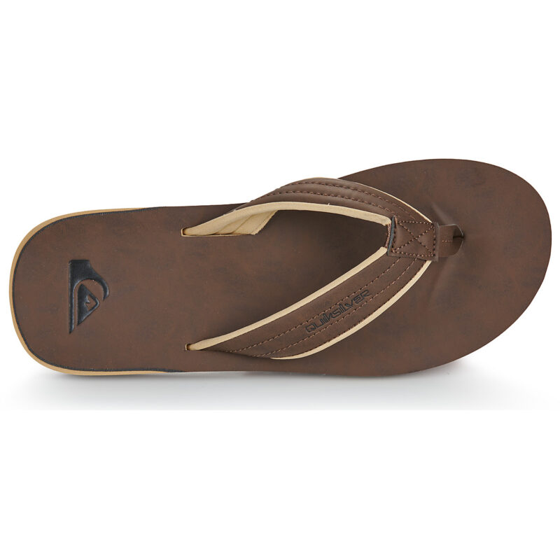 Quiksilver CARVER NUBUCK 26 Braune Flip-Flops Herren - 6