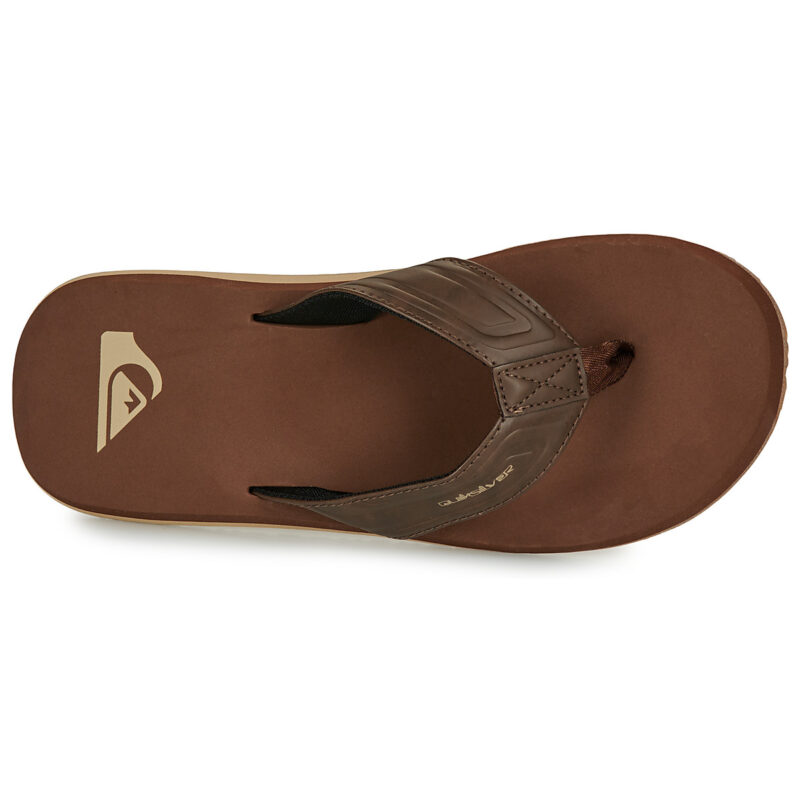 Quiksilver MONKEY WRENCH 26 Braune Flip-Flops Herren - Gr&ouml;&szlig;e 6