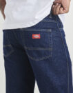 Jeans Dickies 983 REGULAR STRAIGHT JEANS RINSED Blu Jeans Uomo - 5