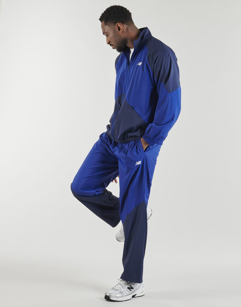 Pantaloni Sportivi New Balance SPORT LEGACY PANT Blu Pantaloni Sportivi Uomo - 3