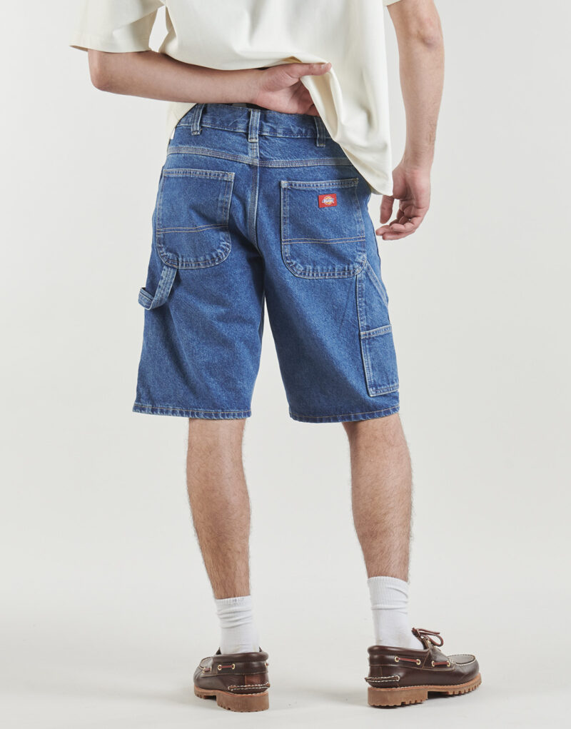 Shorts Dickies 993 11 POUCES CARPENTER SHORT JEANS CLASSIC BLUE Bleu Shorts Homme - 4