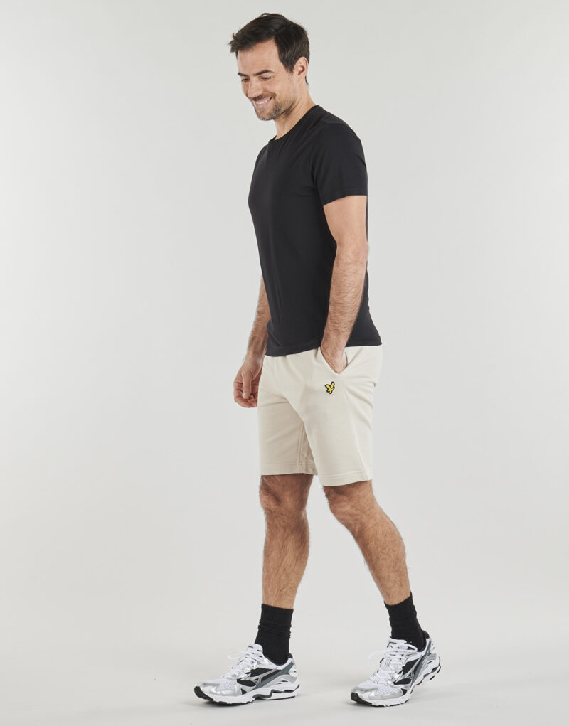 Pantaloni corti Lyle & Scott Plain Sweatshort Beige Pantaloni corti Uomo - 3