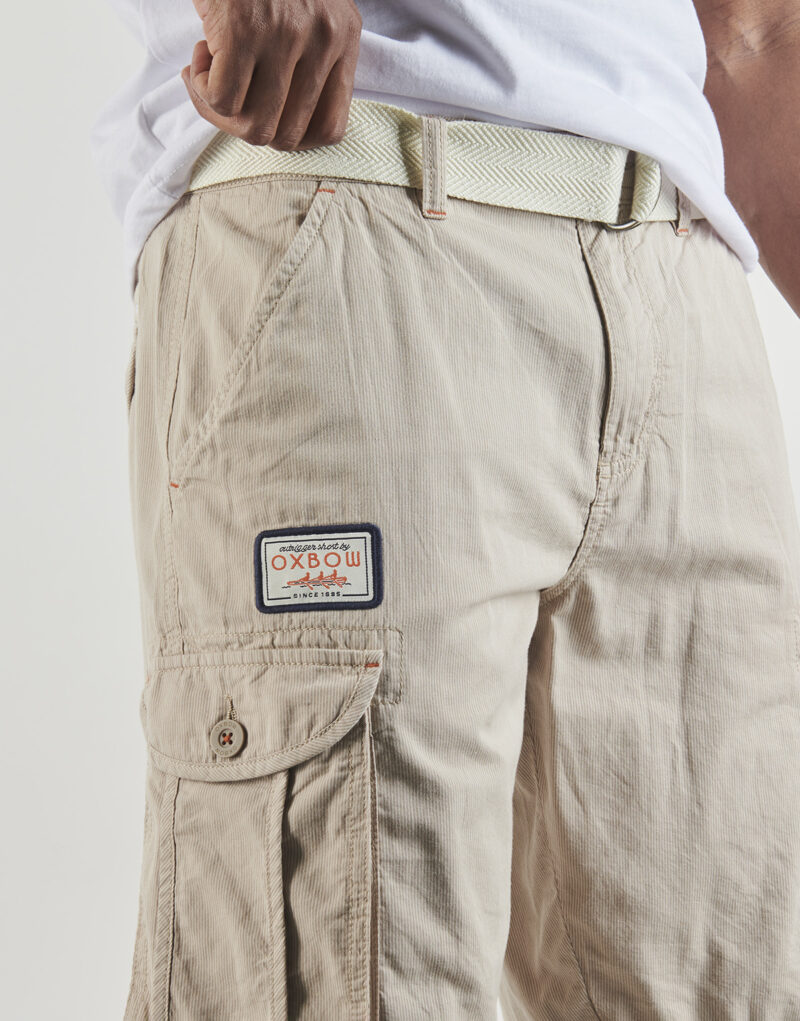 Pantaloni corti Oxbow P0ORPEK Beige Pantaloni corti Uomo - 5