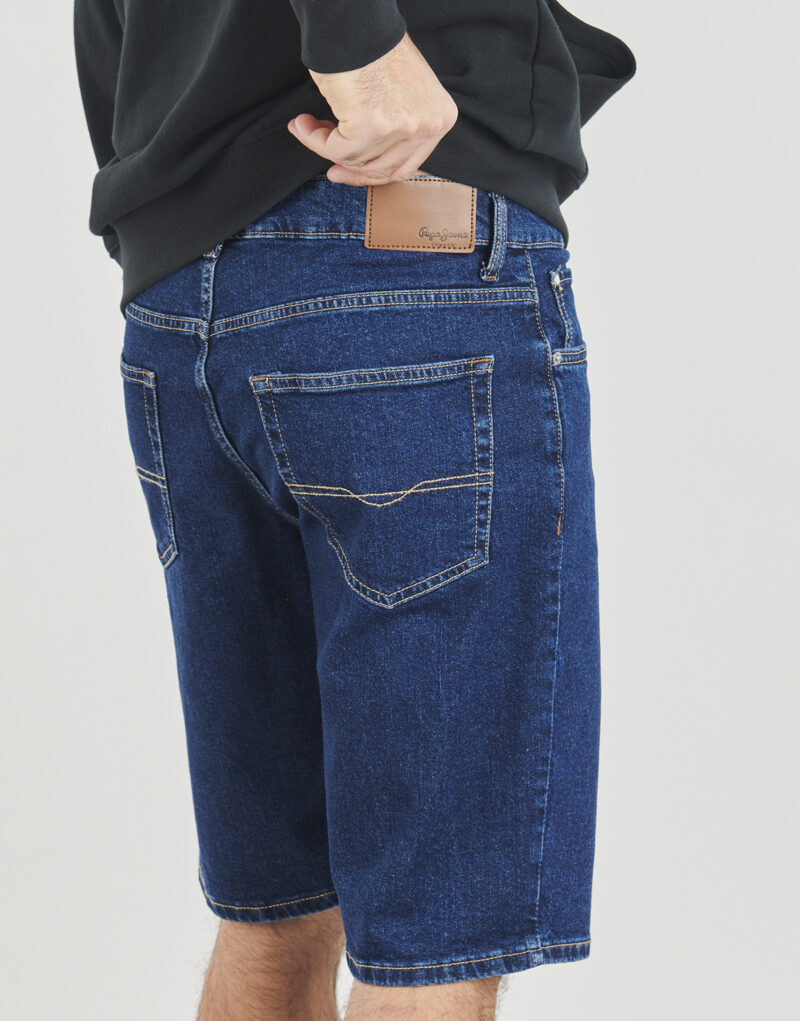 Pantaloni corti Pepe jeans STRAIGHT SHORT CASH Marine Pantaloni corti Uomo - 5
