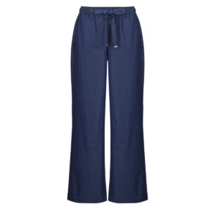Pantaloni morbidi / Pantaloni alla zuava    ONLIRIA LIFE MW CHAMBRAY WIDE  Blu